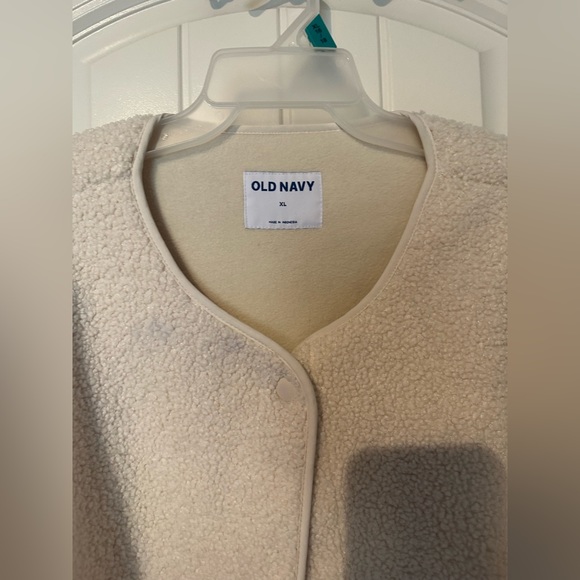 Old Navy Sherpa coat - Picture 2 of 4